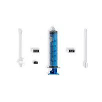 milKit Syringe Complete Bundle / pilnas švirkšto komplektas bekamerinėms padangoms