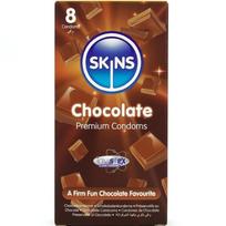 SKINS - Šokoladiniai Prezervatyvai 8 vnt.