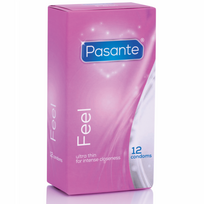 PASANTE - Jautrūs itin ploni prezervatyvai 12 vnt.
