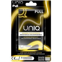 UNIQ - Latex Free Prezervatyvai su Juostelėmis 3 vnt.