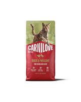 CARNILOVE Active Cat Duck and Pheasant Sterilised 6 kg antis, ožka ir fazanas, sterilizuotiems katėms