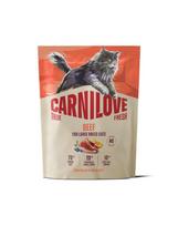 CARNILOVE True Fresh Cat Beef Adult Large 400 g jautiena, didelių veislių katėms