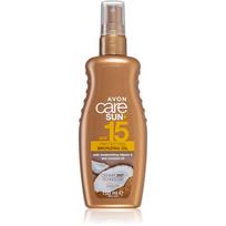 Avon Care Sun + Bronzing purškiamasis kūno aliejus įdegiui paryškinti 150 ml