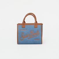 MC2 Saint Barth Vanity Bag Midi Bag Denim Grain Leather (VANMD00101515L Krepšiai)