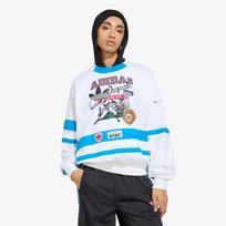 adidas Archive Sweater Baseball White/ Bright Blue - Dydis M (KS9209 Džemperiai)