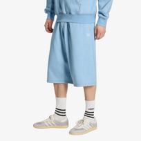 adidas Trefoil Essentials Melange Shorts Knee-lenght Light Blue Mel - Dydis M (KV4892 Šortai)