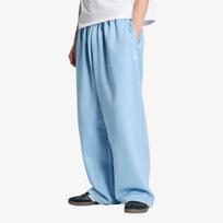 adidas Trefoil Essentials Melange Baggy Open Hem Pants Light Blue Mel - Dydis XXL (KV4888 Kelnės)