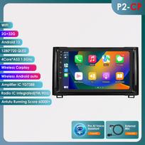 Hizpo Android 12 Autoradio, skirtas Toyota Tundra XK50 2014-2021 Automobilių radijas Multimedijos Vaizdo grotuvas Navigacija Stereo GPS Carplay 4G RDS BT Bluetooth RDS FM HC2 4Core 2G 32G AI