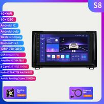 Hizpo Android 12 Autoradio, skirtas Toyota Tundra XK50 2014-2021 Automobilių radijas Multimedijos Vaizdo grotuvas Navigacija Stereo GPS Carplay 4G RDS BT Bluetooth RDS FM S8 8Core 8G 128G