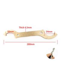 50MM/54MM Shock Damper Absorber Wrench Tool For Kawasaki Suzuki Yamaha Bike raudona