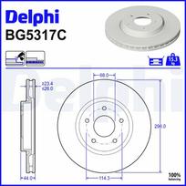 Stabdžių diskas DELPHI BG5317C