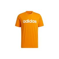 Adidas Neo Logo Print Sports Round Neck T-Shirt Men Tops Orange H14239 M