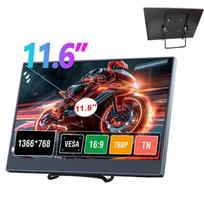 11,6 colio 768P nešiojamasis monitorius IPS skydelis USB-C HDMI suderinamas kelioninis ekranas VESA tvirtinimo anga PC nešiojamajam kompiuteriui Xbox Switch