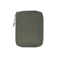 Lifeventure RFiD Bi-Fold Perdirbtų medžiagų Piniginė (Spalva: Žalia)