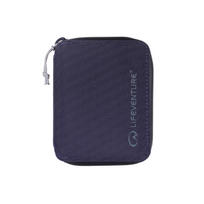 Lifeventure RFiD Bi-Fold Perdirbtų medžiagų Piniginė (Spalva: Mėlyna)