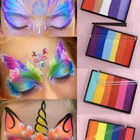 Festive Face & Body Paint Cream - Large Capacity, Water-Soluble Single Box Refill No. 26 10g - No Talc