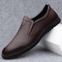 Men's Shoes Black Leather Formal Shoes for Men Oxfords Male Wedding Party Office Business Shoe New Casual Small Leather Shoes 37 ruda