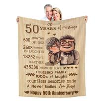 50-ojo jubiliejaus pledai Dovanos 50-osioms vestuvių metinėms Auksiniai 50 metų santuokos metai Dovanos Tėčiui Mamai Seneliui Senolei Vyrui Žmonai 30x40in