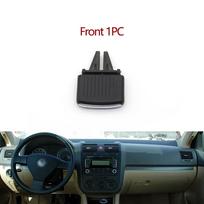 Car Front Dashboard Air Conditioner AC Vent Grille Slider Outlet Tab Clip Repair Kit For VW Volkswagen Golf 5 Sagitar Jetta Front 1PC white