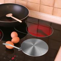 Stainless Steel Cooking Heat Diffuser for Induction Cooktop 13cm 20cm 24cm 28cm brown