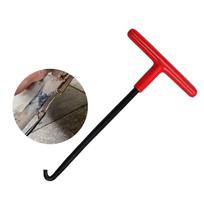 Chrome Vanadium Steel Exhaust Spring Puller Motorcycle Repair Tool raudona