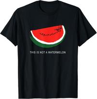 Arbūzas, 'Tai ne arbūzas' Palestinos kolekcijos unisex marškinėliai XXXL