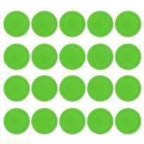 A1A2 20Pcs Home Air Hockey Replacement Pucks Round Heavy Hockey Tables Pucks