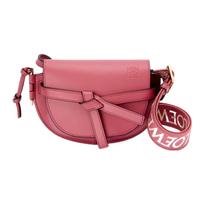 Loewe Gate Dual Mini Bag Plumrose Women Shoulder_bags Purple A650N46X13-2823 Basic Set (Bag+Dust Bag)