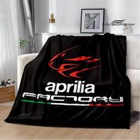 Aprilia Motociklo Logotipo Spausdinti pledai Madingas Šiltas Pledas Minkštas Ir Patogus Pledas Namų Kelionių Pledai Gimtadienio Dovana 75x90cm