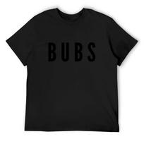 BUBS T-Shirt man t shirt T-shirts man Funny t-shirts new edition cotton t shirt men S juoda