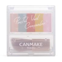 CANMAKE Pastelinis Veil Maskuoklis 01 Šviesiai smėlio spalvos Miltelinis Maskuoklis Spalvos Korekcija Drėkinantis 1.85g