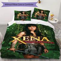 Xena Warrior Pattern Bedding uilt Set uilt Cover Pillowcase Home Decoration Birthday Gift (1 * duvet cover + 2 * pillowcase without core)251 135x200cm