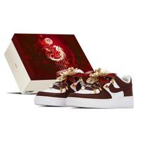 Nike Air Force 1 Palankus Drakonas Ir Feniksas, Vestuviniai Batai, Dėžutės Paminkštinimas Atsparus Dilimui DH2920-111(TeamA-S-BOX) 37.5 brown