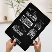 15 Cm SIG 33 Sf Auf Panz Poster Customized Wall Art Vintage Metal Signs Retro Tin Plaque for Man Cave Decoration At Home Decor 7.9x11.8In(20x30cm)