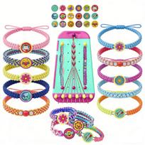 Portable DO-IT-YOURSELF Bracelet Red String Braiding Tool Fixed Tool Necklace Wooden Stand Home Multi Functional Cord Holder