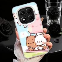 Bubu Dudu Cartoon Cute Shockproof Phone Case for Xiaomi Redmi Note 15 14 13 12 Pro Plus 11 11S 11T 5G Cover Anti Fall Fundas Redmi Note 14 Pro 4G