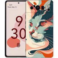 Phone Case Cover for Google Pixel 10 9 8 7 6 7A 6A Pro Shockproof Soft TPU 10 9 Pro XL Shell Capas Fundas Cartoon Cat Coque Bags Pixel 7