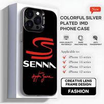Racing Driver A-Ayrton S-Senna Phone Case For iPhone 16,15,14,13,12,11,Mini,Pro,MAX,plus,Black Matte Shockproof Cover iPhone15