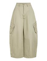 Vila - Vikasu Barrel Pants - Plačios kelnės - Chaki spalva
