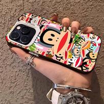Classic P-Paul F-Frank Logo Phone Cases For IPhone 17 16 15 14 13 12 11 Plus Pro Max Pro Color Matte Cover iPhone 16 pro