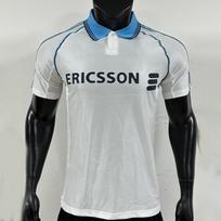 Retro 98/99 Marselio namų futbolo marškinėliai S balta