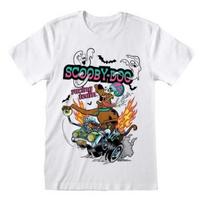 Scooby Doo Unisex Adult Racing T-Shirt S juoda