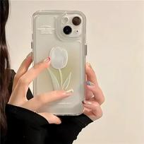 Tulip Luxury Phone Case for Oppo Realme C63 C65 C67 C55 C53 C35 C33 C31 C30 C20 C21Y 12 11 10 9 9i 4G 5G Back Cover Realme C15 4G