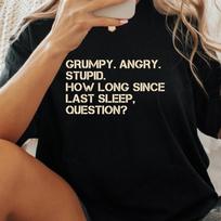 Project Hail Mary Shirt: Grumpy Rocky Quote Sci-Fi Adventure shirt Unisex T-Shirt L