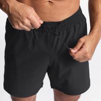 Men Quick Dry Athletic Shorts Elastic Waist With Back Pocket S juoda