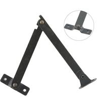 2pcs Support Tripod Hinges Antique Bronzes Iron Decor Hinge Box Furniture Cabinet Door Kitchen Hardware Hinges bronza