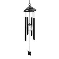 Solar Powered Wind Chime Lamp With Motion Sensing For Patio Lighting