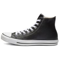 Converse Chuck Taylor All Star Leather Hi 'Black' Men's 132170C EU 35