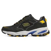 Skechers Vigor 3.0 Patogūs universalūs žemi  Tėčio  tipo batai Vyriški sportbačiai Juodi Geltoni 237145-BKYL 43 black