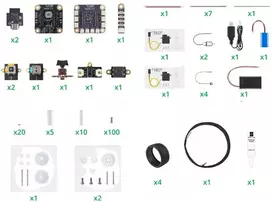 „BambuLab CyberBrick Beginner Hardware Kit“ – ZK004 – nuotoliniu būdu valdomų modelių konstravimo ir programavimo rinkinys – „Bambu Lab“}